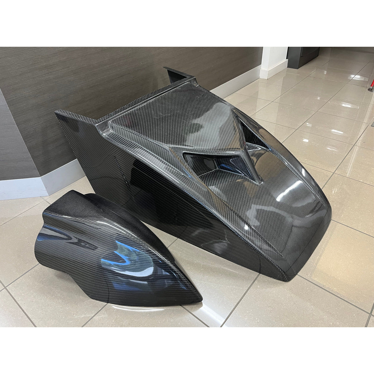 Carbon Fiber Hood & Tail QRC Karts Australia