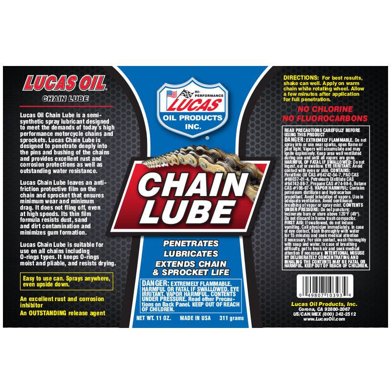 LUCAS OIL Chain Lube QRC Karts Australia