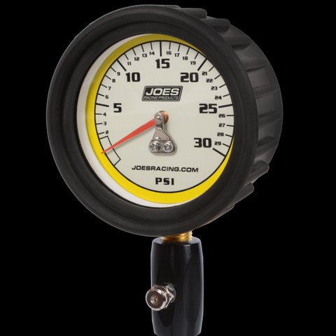 JOES 0-30PSI PRO TIRE GAUGE WITH HIGH FLOW HOLD